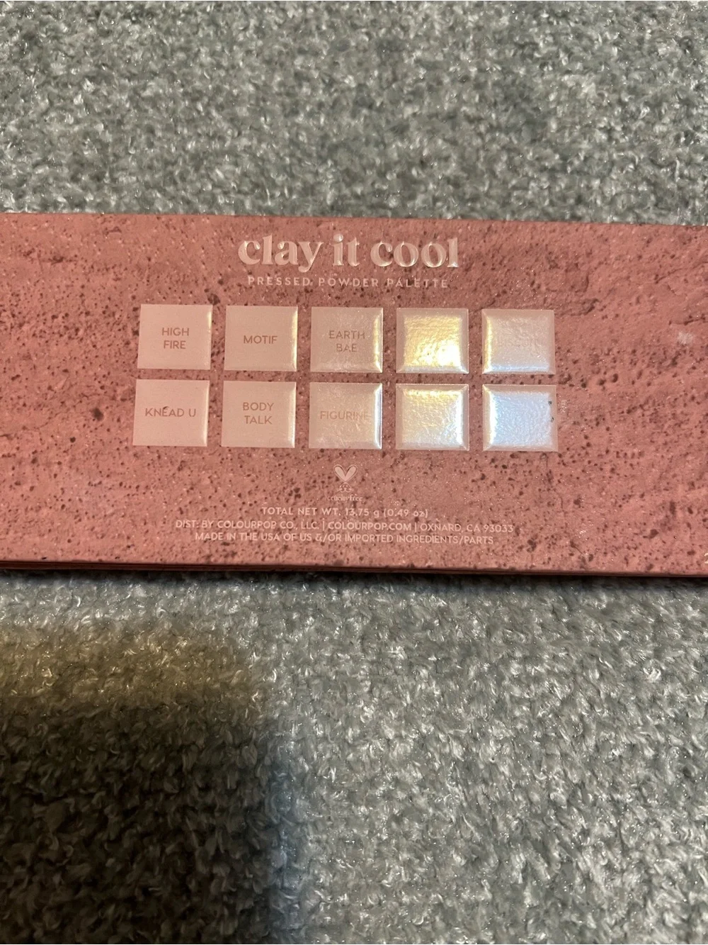 Colourpop neutral eyeshadow